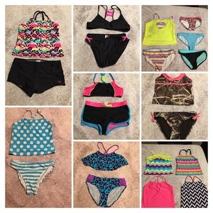Girls swimsuit lot